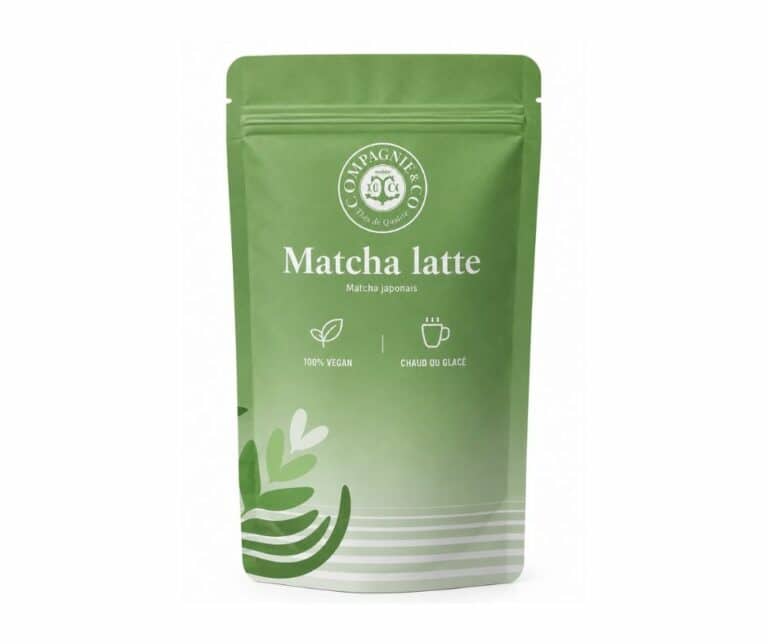 Matcha latte en poudre, thé vert matcha japonais, Le Grenier du Torréfacteur
